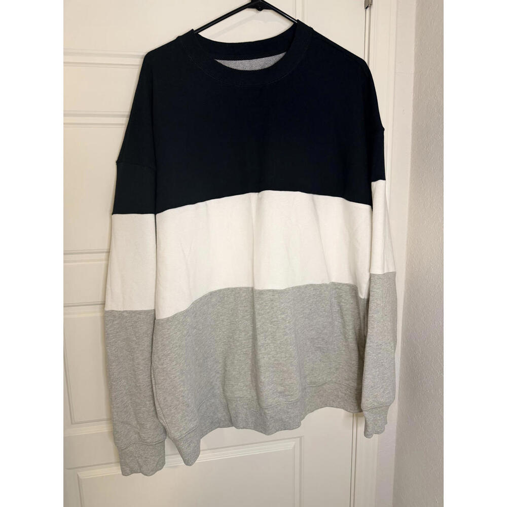 Original Use Color Block Crewneck Sweatshirt - Picture 3 of 3